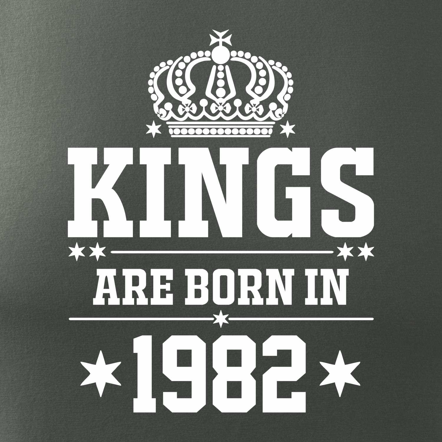 Kings are born in 1982 - Heavy new - tričko pánske