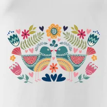 Folklór - dva farebné vtáčiky Folklór - dva farebné vtáčiky