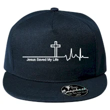 Jesus Saved My Life kríž ekg Jesus Saved My Life kríž ekg