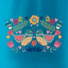 Folklór - dva farebné vtáčiky Folklór - dva farebné vtáčiky